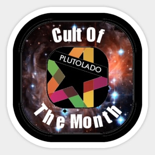 Cult of the Month Plutolado Sticker